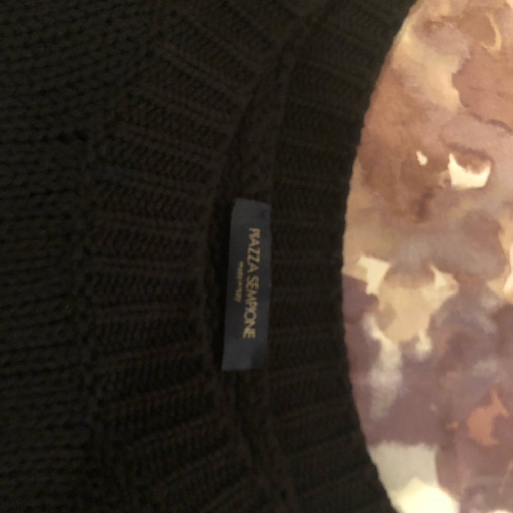 Short sleeve long sweater